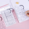 thumbnail image 1 of TABLETREANDS 8Ud Accesorios Para Dibujo Con Y Plantillas Geométricas De Material Premium, 1 of 8