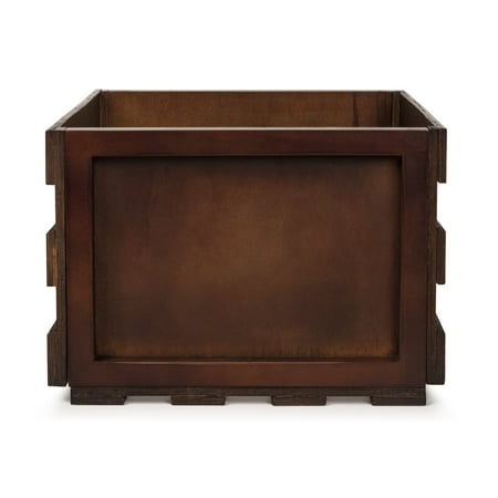 Crosley - Record Storage Crate - Mahogany