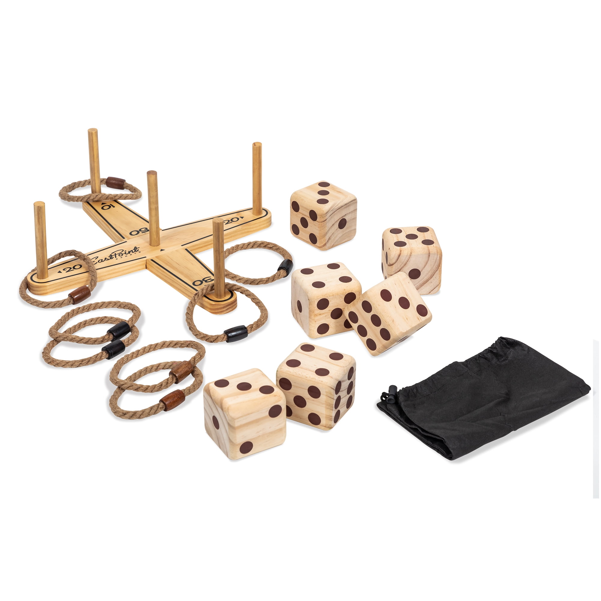 EastPoint Sports Yard Dice Ring Toss Set Party Games for Adults and