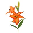 DII 4 Piece Artifical Tiger Lily Silk Flowers For Bridal Bouquet, Home