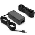thumbnail image 5 of 45W Laptop Charger USB Type C AC Adapter for HP Chromebook X360 14 13 14A14-db0050nr 14-db0020nr 14-db0023dx 14-db0031nr ; Lenovo Yoga 720 910 ThinkPad X1 Yoga5 Series Power Supply Cord, 5 of 7