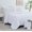 Milton White, variant on Southshore Fine Living, Inc. Blanket Queen or Full, Oversized Waffle Blanket, White with Blue Check