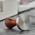 thumbnail image 6 of Tool Tamper Espresso Handle for Kitchen Coffee Grounds Barista 58mm Brown, 6 of 7