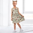 thumbnail image 7 of Girls Dress Shiny Ornaments Ironwork Flowers Sleeveless Dress for Girls Hem A-Line Casual Sundress, 7 of 7