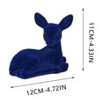 thumbnail image 3 of Christmas Deer Decorations - Festive Moose Figurine Ornaments for Holiday Dress-Up, Xmas Deer Decor for Tabletop, Mantel, Tree, Perfect for Enhancing Christmas Home Atmosphere, 4.72*4.3in, A, 3 of 8