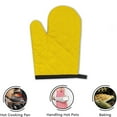 thumbnail image 6 of TZYUDK Yellow 1 Pack Microwave Antis-Scalding Heat-Resistants High-Temperature Non-Slipss Gloves Kitchen Oven Baking Special Kitchen Restaurant Affordable Useful Nylon,Spandex, 6 of 6