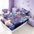 thumbnail image 5 of Homewish Dreamy Butterfly Twin Sheets for Girls, Princess Style Bedding, 3pcs (1 Flat Sheet, 1 Fitted Sheet and 1 Pillowcase), 5 of 6
