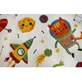 thumbnail image 3 of KC Cubs Boy & Girl Modern Decor Multicolor Area Rug and Carpet Collection for Kids, Toddlers and Baby Nursery, Animal Friends in Outer Space, 3 of 7