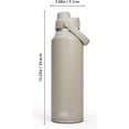 thumbnail image 3 of Camelbak Thrive™ Chug Stainless Steel Water Bottle, 40oz, Stone, 3 of 6