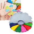 thumbnail image 4 of 12 Colors Toddler Crayons Easy To Hold Spaceship Shape Storage Box Washable Crayons For Boys And Girls Back To School, 4 of 8