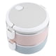 thumbnail image 4 of Fiambrera de acero inoxidable, contenedor de comida para el almuerzo portátil de acero inoxidable, caja bento, funcionamiento suave, 4 of 12