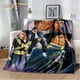 thumbnail image 1 of Manta de felpa suave con patrón de Michael Jackson, manta de franela para sala de estar, dormitorio, cama, sofá, cubierta de Picnic, 1 of 4