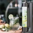 thumbnail image 3 of Fizzpod Máquina para hacer agua con gas, máquina para hacer refrescos con frutas infundidas, para carbonatar con botella de carbonatación de 1 litro, máquina para hacer agua con gas Seltzer, incluye 3, 3 of 5