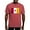 Crimson Red, variant on - Kappa Alpha Order Official Flag T Shirt - Mens Comfort Colors Shirt
