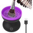 thumbnail image 1 of Electric Makeup Brush Cleaner Newest Design,Makeup Brush Cleaner Machine Fit for All Size Brushes Automatic Spinner Machine, 1 of 4