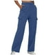 thumbnail image 1 of Pantalones rectos lisos con cintura elástica para mujer - Diseño con tirantes, poliéster, ropa informal - Tallas S-XXL, 1 of 6