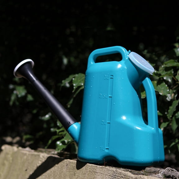 Haidf 4/5 Gallon Watering Can, Plastic Water Can with Removable Long Spout and Lid, Garden Watering Cans for Indoor Outdoor Greenhouse Plants Flowers, Watering Pot, Green