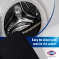 thumbnail image 4 of Clorox Dish Drying Mat, Absorbent Microfiber, 50% Recycled for Kitchen, 15" x 20" Black, 4 of 11