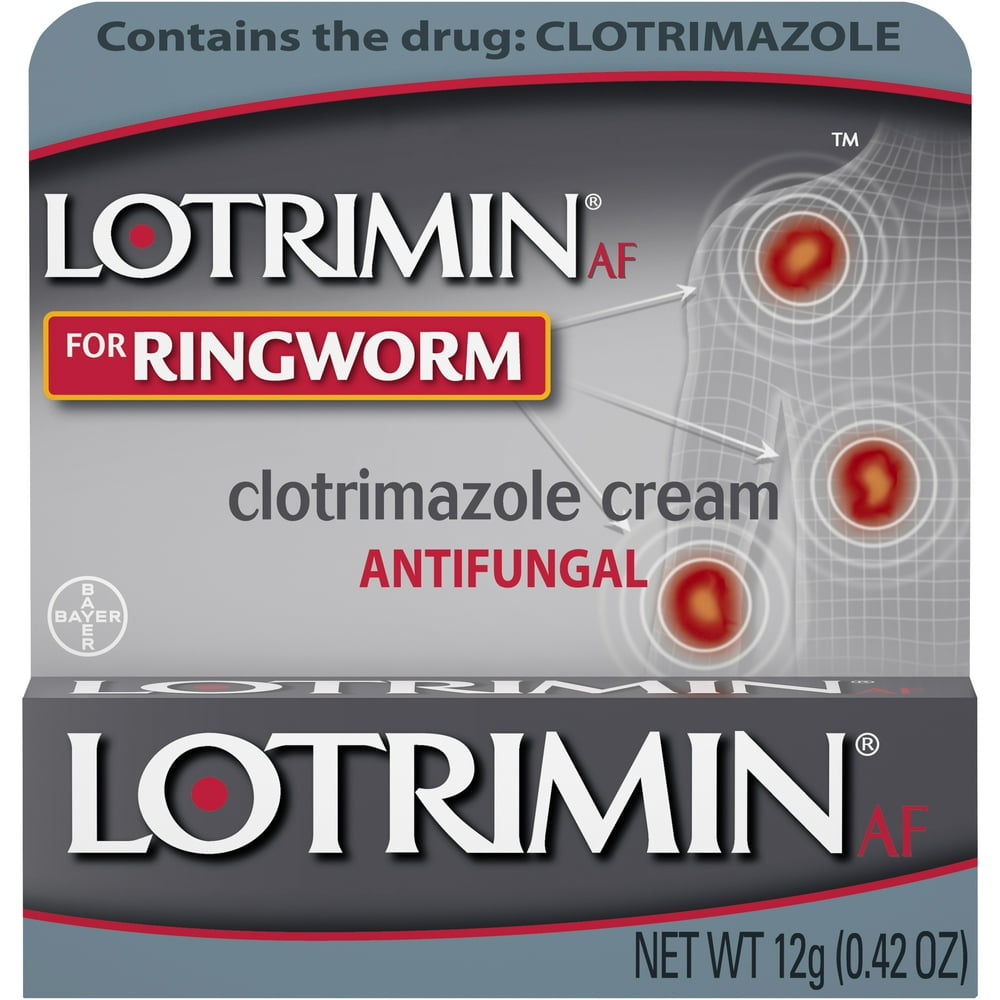 Lotrimin Ringworm Treatment Antifungal Cream, 12 g