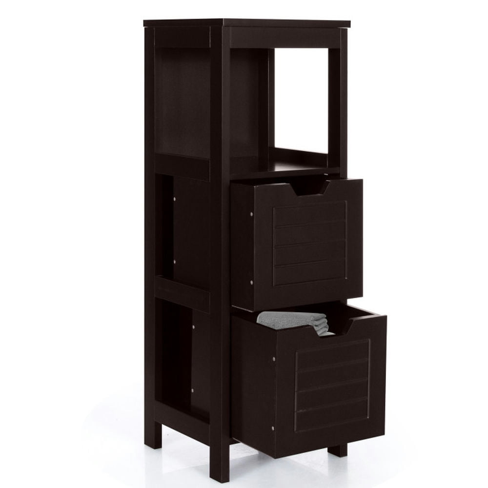 Finihen Bathroom Storage Cabinet, Bathroom Floor Cabinet, Bathroom Wooden Floor Cabinet Multifunction Storage Rack Stand Organizer, for Bathroom, Living Room, Bedroom, Kitchen, Brown Finihen Bathroom Storage Cabinet, Bathroom Floor Cabinet, Bathroom Wooden Floor Cabinet Multifunction Storage Rack Stand Organizer, for Bathroom, Living Room, Bedroom, Kitchen, Brown