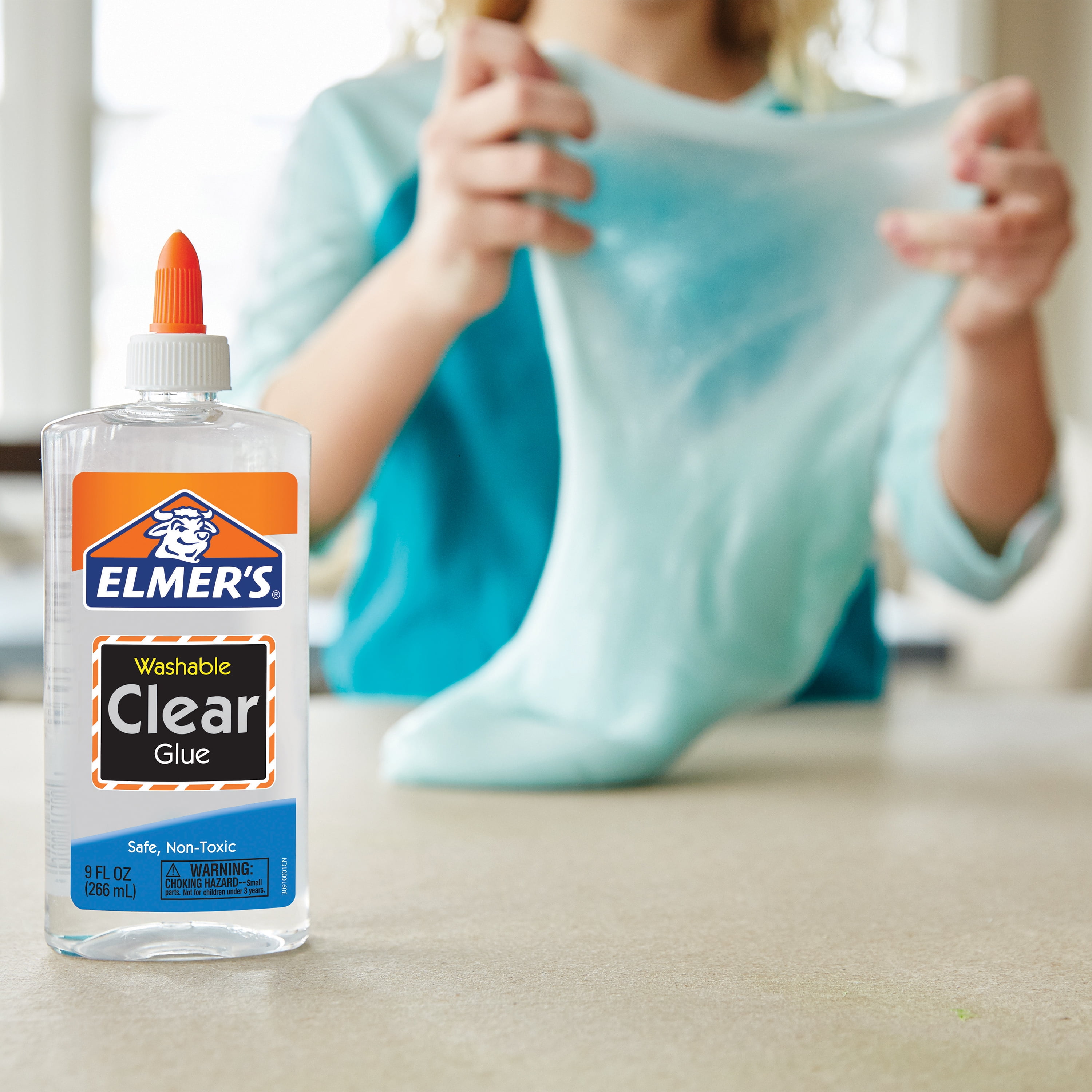 Elmer's Washable Clear Liquid Glue, Slime Glue, & Craft Glue Large 1qt (946  mL)