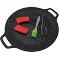 thumbnail image 4 of de Parrilla para Acampar Al Aire Libre de 30 Cm, de Barbacoa Coreano Antiadherente, Olla para Carne, 4 of 5