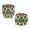 Deer Bow Pattern, variant on Chririnla Deer Bow Pattern Computer Office Chair Cover, 2 Pcs Swivel Chair Cover Stretch Dustproof Desk Rotating Chair Slipcovers for High Back Chair