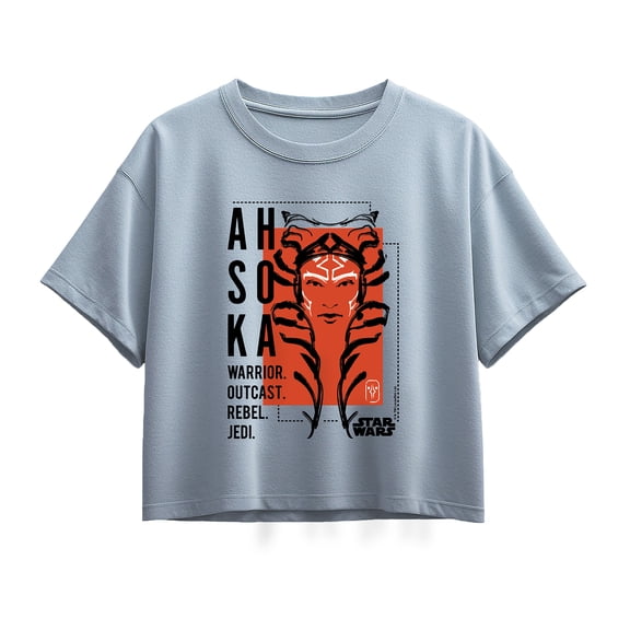 Star Wars - Ahsoka Collage - Youth Girls Boxy T-Shirt