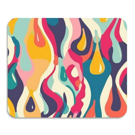 

ALAZA Dish Drying Mat for Kitchen Abstract Drops Line Pattern Counter Absorbent Draining Pad 15.7 x11.8