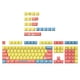 thumbnail image 4 of 127 teclas Keycaps PBT lindo tema resistente al calor para ejes mecánicos reemplazo directo piezas de repuesto duradero fácil de instalar, 4 of 9