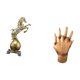 thumbnail image 5 of Figura de caballo de resina moderna con mano de amantes, adorno artesanal para centro de mesa, estante, sala de estar, oficina, dormitorio, mesa,, 5 of 8