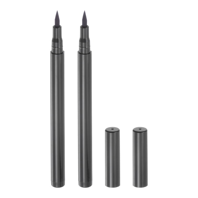 2uds Tela Marcadores Permanente Tinte Pintura Textil Marcador Bolígrafos Fina Punta para Bricolaje Ropa Zapatos, Púrpura