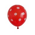 thumbnail image 5 of 12 globos de látex de 12 pulgadas con lunares rojos, negros, azules y verdes, decoración para fiestas de cumpleaños de mariquitas, suministros para fiestas de baby shower para niñas, 5 of 5