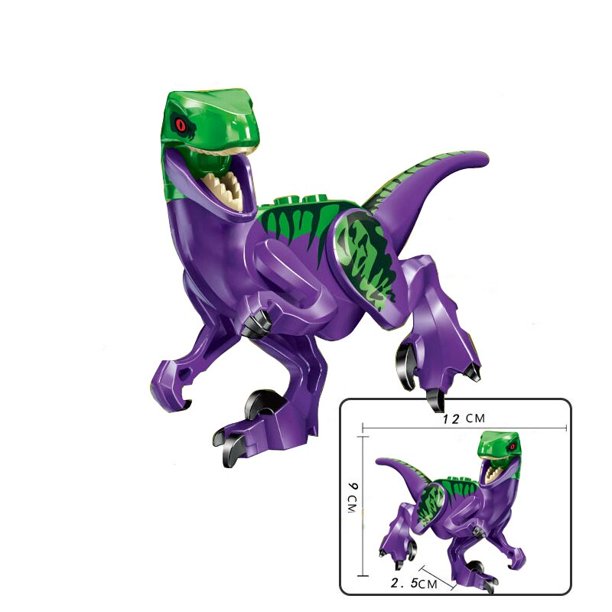 Jurassic Dinosaur Park Indominus Rex DIY bloques dinosaurios Tyrannosaurus Rex pequeños modelos bloques de construcción chico juguetes animales conjunto regalo Tan Jianjun unisex