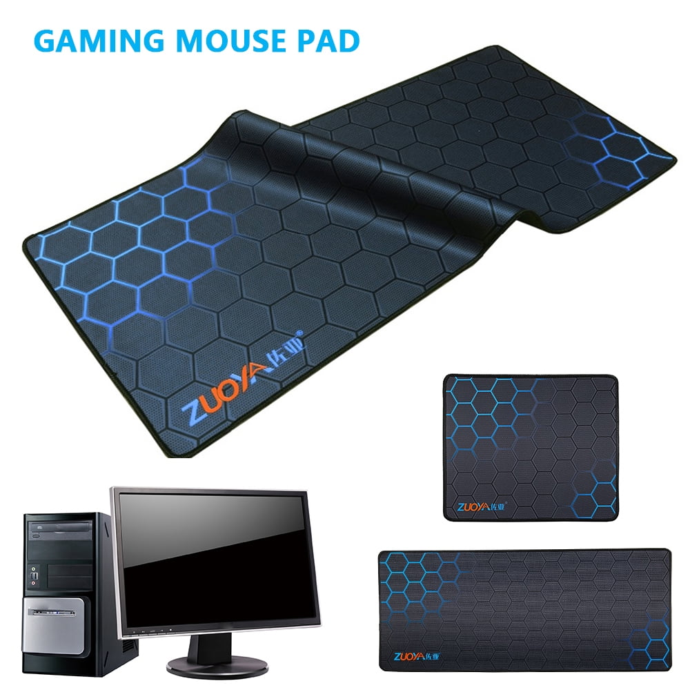 Gaming Mouse Pad Extra Large Desktop Computer Mouse Mat Anti-Slip Natural Rubber 