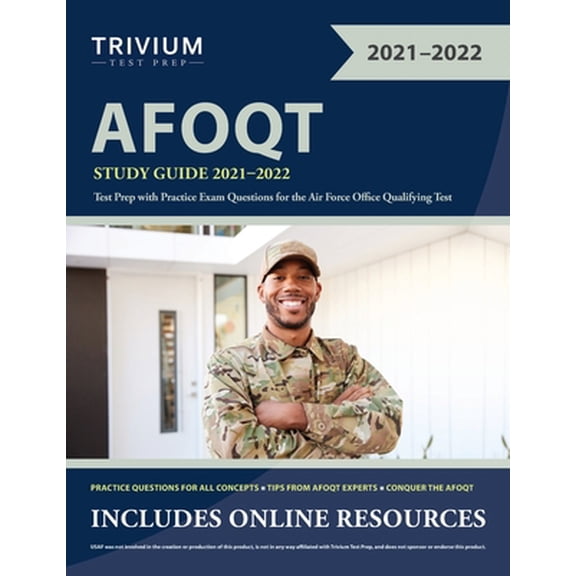 Pre-Owned AFOQT Study Guide 2021-2022: Test Prep with Practice Exam Questions for the Air Force Office Qualifying Test (Paperback) 1635309859 9781635309850
