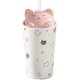 thumbnail image 1 of Taza de café con tapa de gato, taza de viaje de cerámica con tapa de gato, taza alta reutilizable para té, leche, té de burbujas, regalo de taza de Navidad de viaje y oficina 480ml JFHHH pequeña, 1 of 1