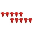 thumbnail image 3 of ZheElen 50 Pieces Universal Door Panel Fastener Car Interior Trim Fixed Clips Set Lightweight Push Retainer Exterior Wheel Pink 1Set, 3 of 6