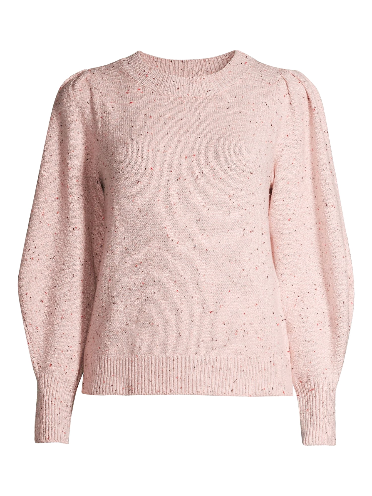 Puff Shoulder Sweater - Walmart 