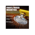 thumbnail image 2 of 3pz Soldadura Soporte Magnética Imán Doble De Succión Grande amarillo/plata, 2 of 4