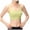 Yellow, variant on Wang6 Womens Spaghetti Strap Cropped Camisole Wireless Workout Sports Bras Seamless Padded Longline Bras Racerback Yoga Fitness Gym Tops Yellow XL