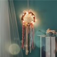 thumbnail image 2 of Atrapasueños Led Estrellas Cadena De Luces Novela Atrapasueños Plumas Decoración Para Colgar En La Pared Atrapasueños Chica Decoración De La Habitación matsuzay HA023432-00, 2 of 7