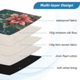 thumbnail image 3 of FORMRS 13"-13.3" Laptop Sleeve Protective Case Soft Carrying Quilted Computer Bag Cover, Floral Christmas, 3 of 7