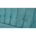 thumbnail image 4 of Becca Canal et Bouton Tufted Canapé Arctique Bleu, 4 of 9