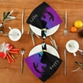 thumbnail image 3 of GZHJMY Zombie Halloween Satin Napkins 20x20 in,Soft Washable Cloth Dinner Napkins Square Table Napkins Decor for Party Wedding Banquet and Dinner 4PCS Decorative Washcloths, 3 of 7