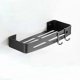 thumbnail image 1 of Bathroom Shower Shelf Self Adhesive Glue Bathroom Accessories Storage Tidy Rustproof Toilet Shower Caddy Rectangle Black, 1 of 4