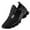 Black, variant on MAYZERO Sport Running Shoes for Men Mesh Breathable Trail Runners Fashion Sneakers