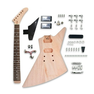 Siemonic Electric Guitar Kit Neck 22 Fret 24.75inch Guitar Body