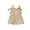 Khaki, variant on Licupiee Toddler Girls Summer Clothes Sleeveless Rib Knit Jumpsuit Elastic Solid Color Romper Pockect Overalls 6M-4Y