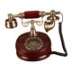 thumbnail image 3 of Teléfono con cable, diseño retro, adorno de mesa, teléfono antiguo decorativo Con manos libres, 3 of 9
